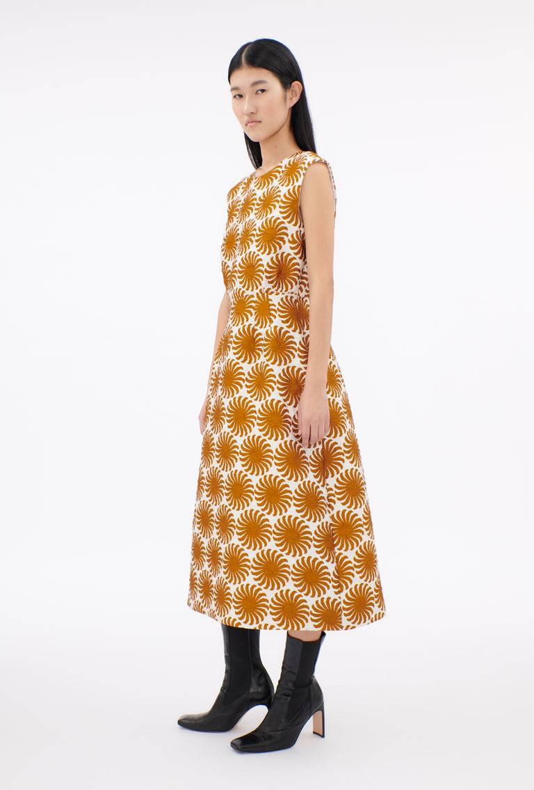 Odeeh Asters Kleid, Goldocker