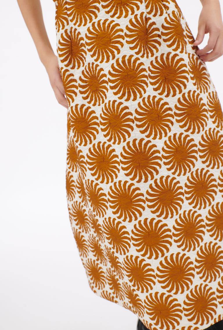 Odeeh Asters Kleid, Goldocker