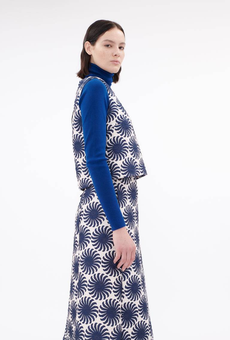 Odeeh Asters Top, Ink