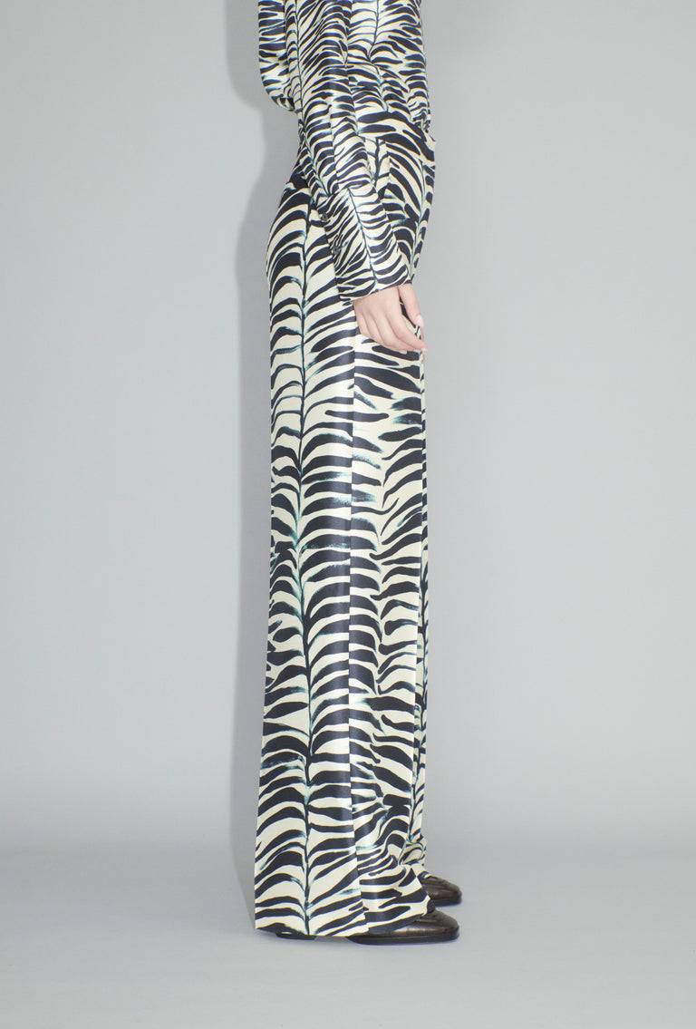 Odeeh Big Op-Art Tree Hose, Black White