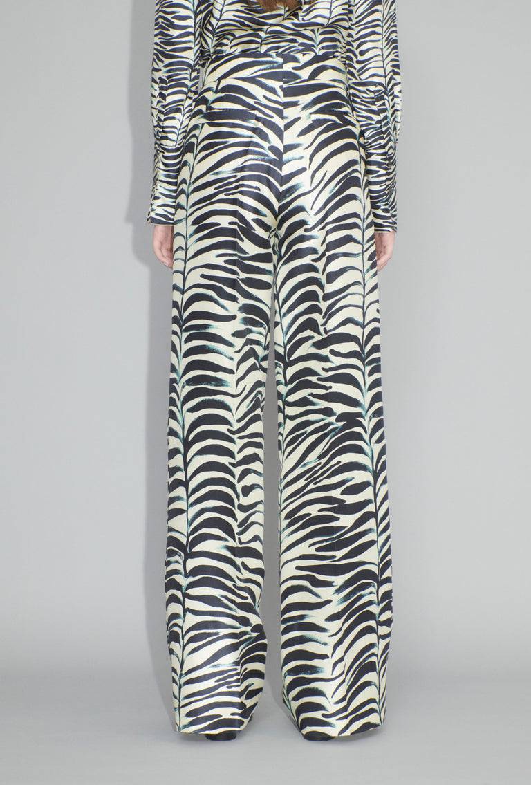 Odeeh Big Op-Art Tree Hose, Black White