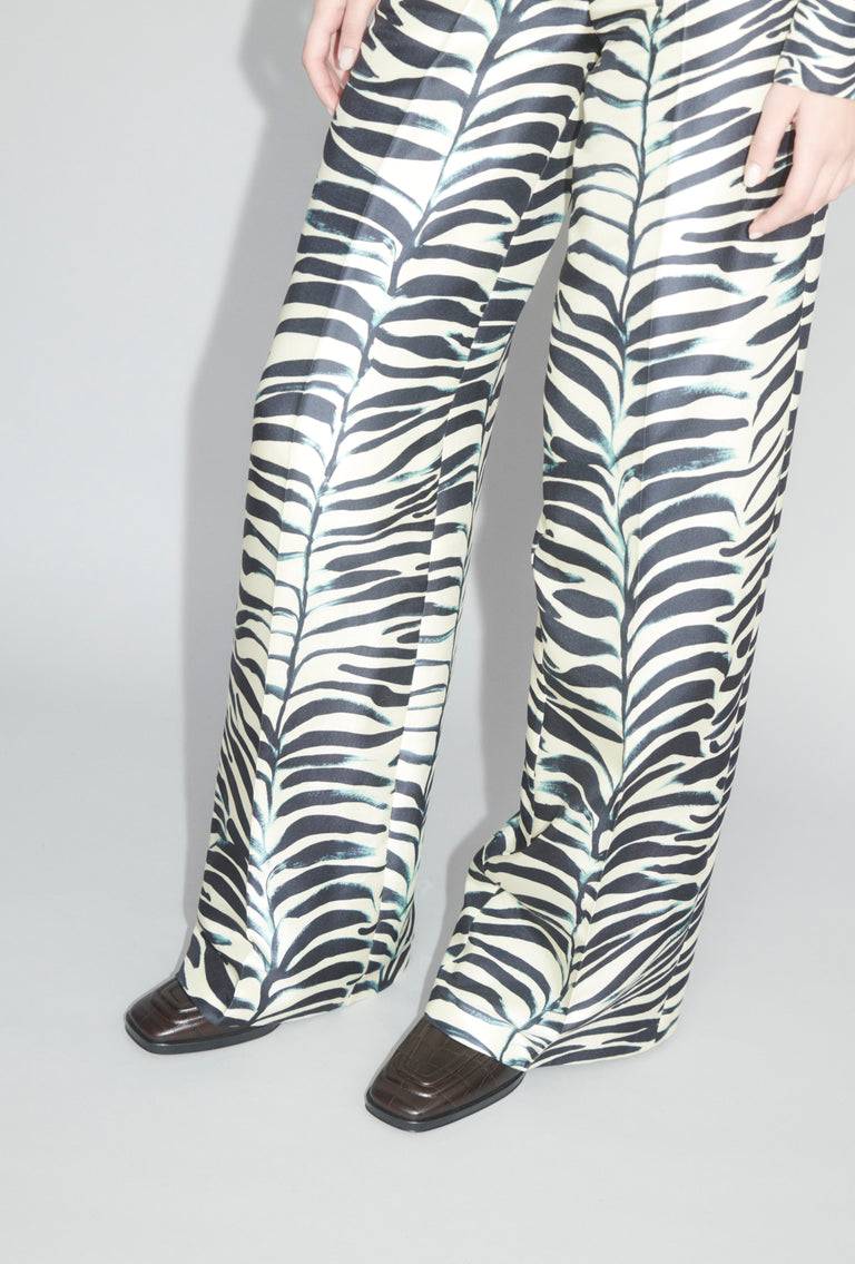 Odeeh Big Op-Art Tree Hose, Black White