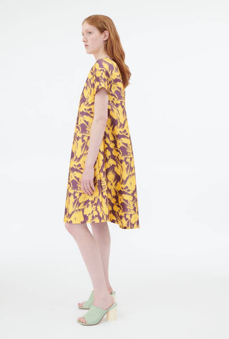 Odeeh Blurred Bouquets Duchesse Kleid, Sun