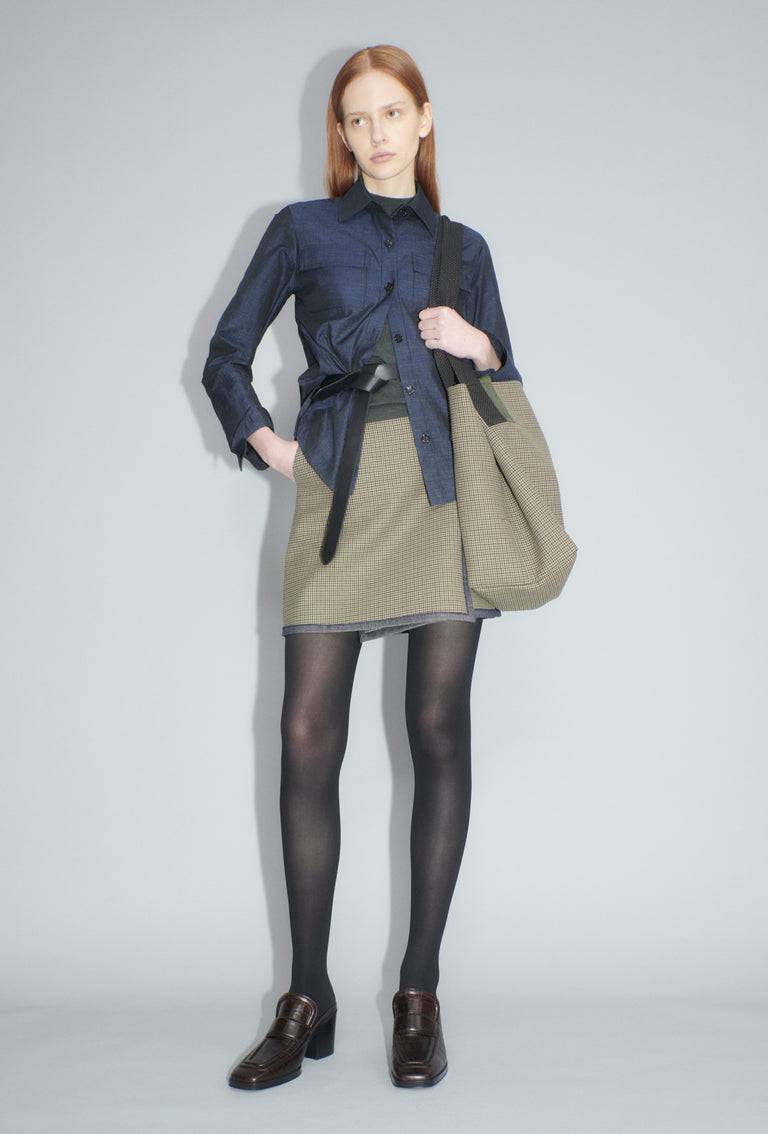 Odeeh Bounded Denim Tasche, Khaki