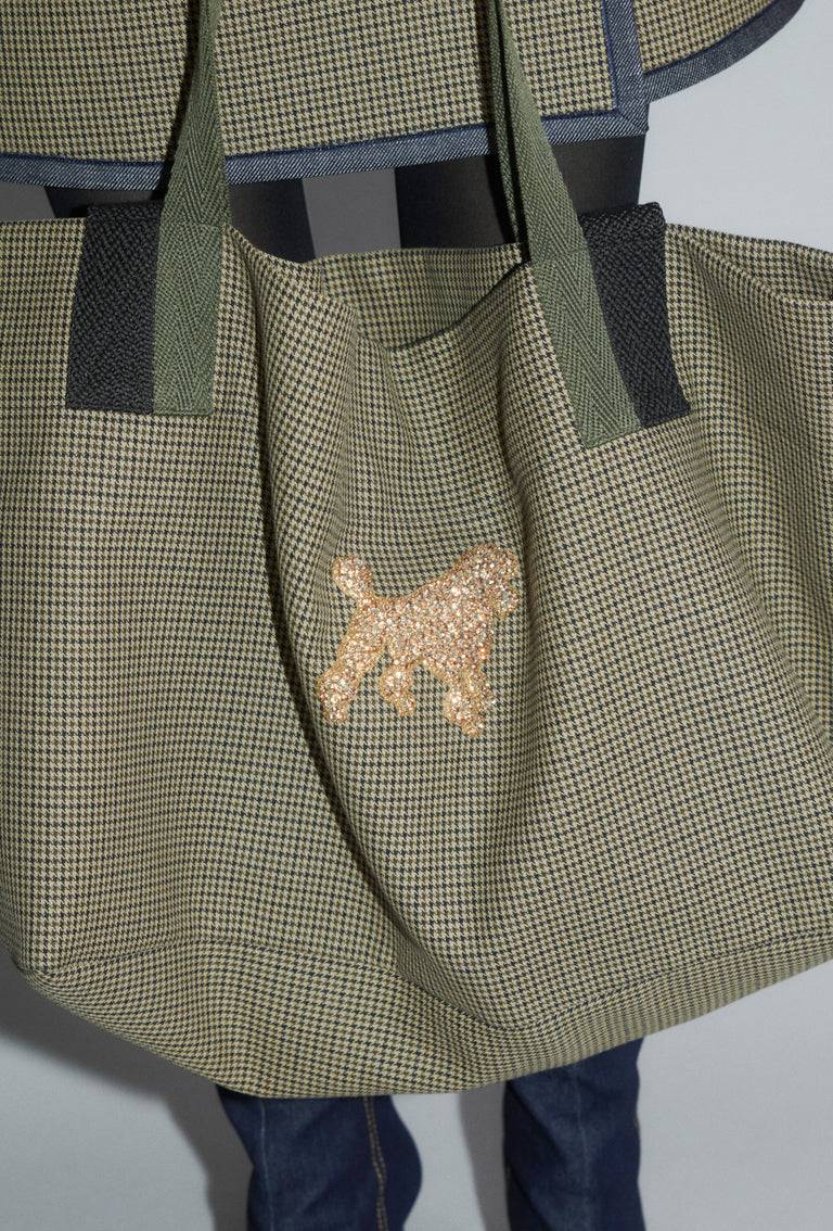 Odeeh Bounded Denim Tasche, Khaki