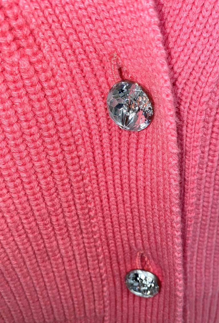 Odeeh Cash-Wool-Mix Cardigan, Candy