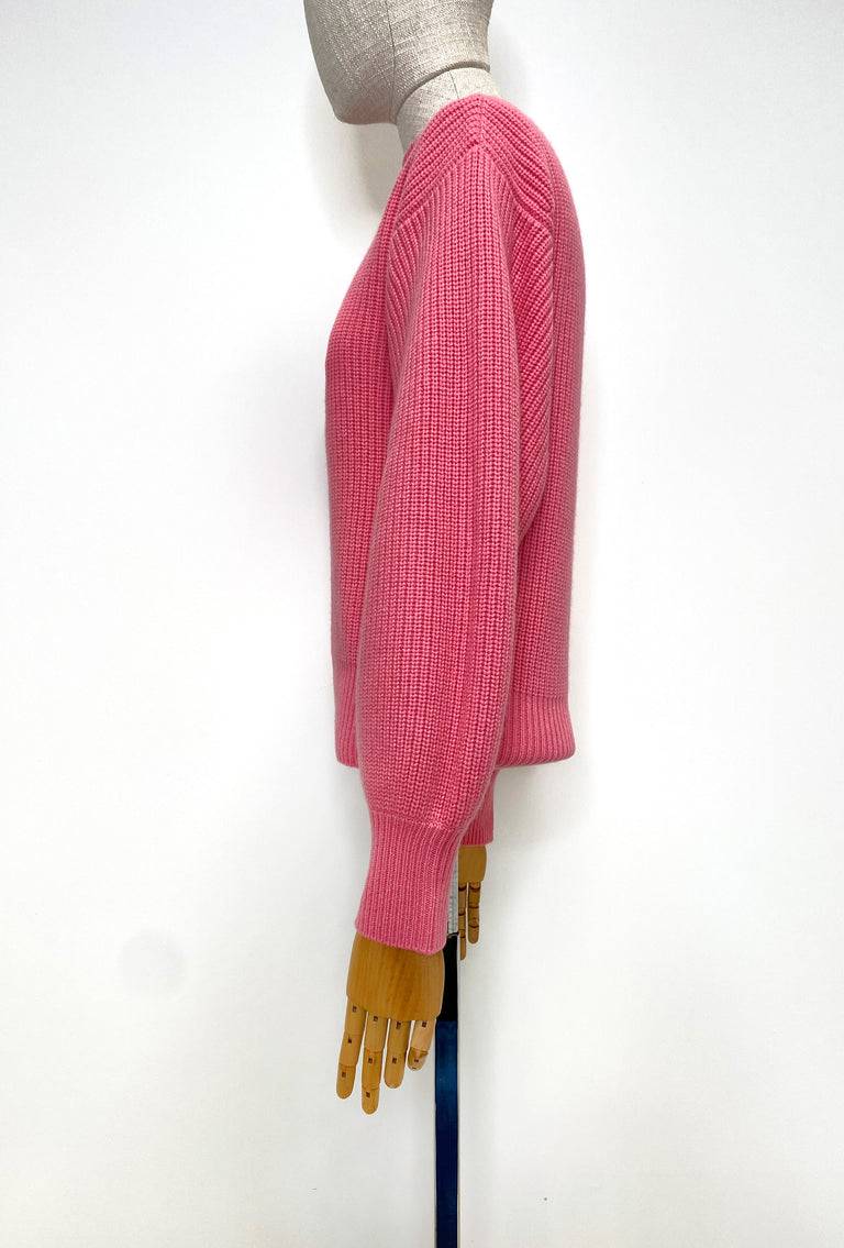 Odeeh Cash-Wool-Mix Pullover, Candy