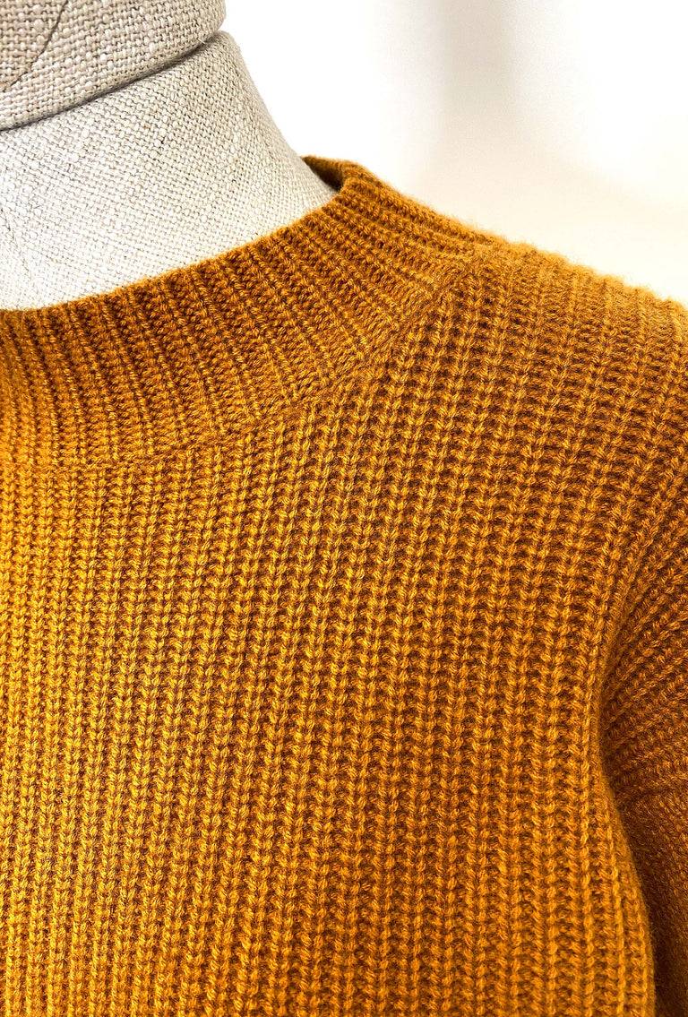 Odeeh Cash-Wool-Mix Pullover, Saffran