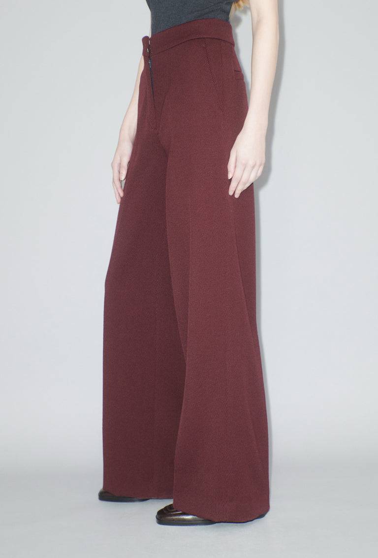 Odeeh Cavalry Twill Hose, Burgundy