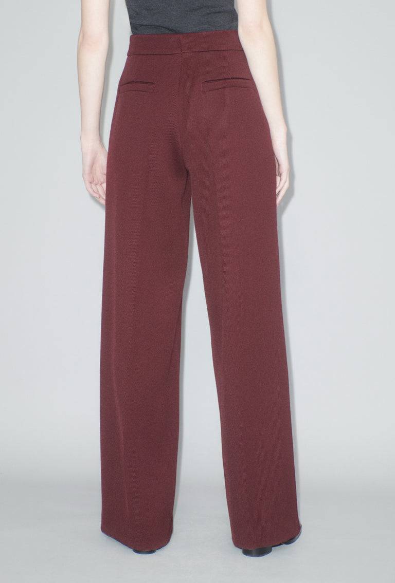 Odeeh Cavalry Twill Hose, Burgundy