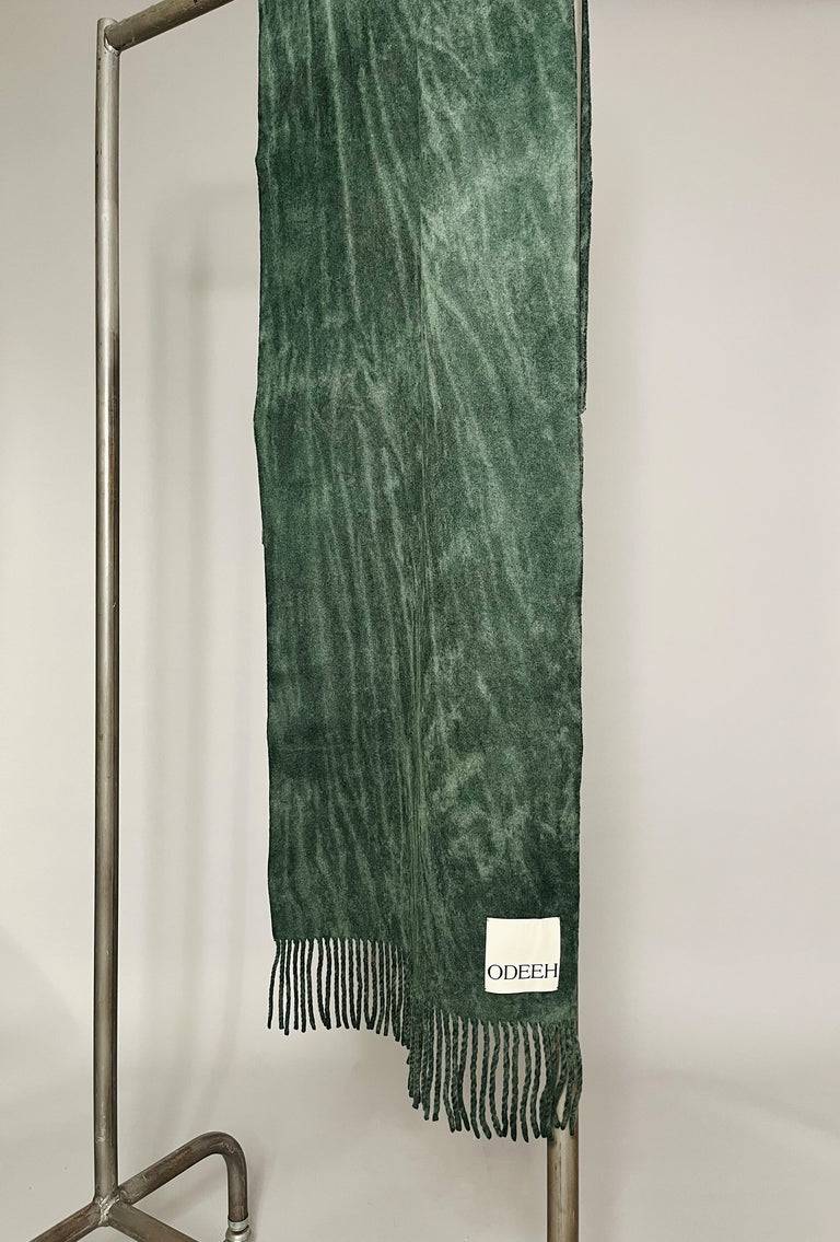 Odeeh Cold Dyed Schal, Forest