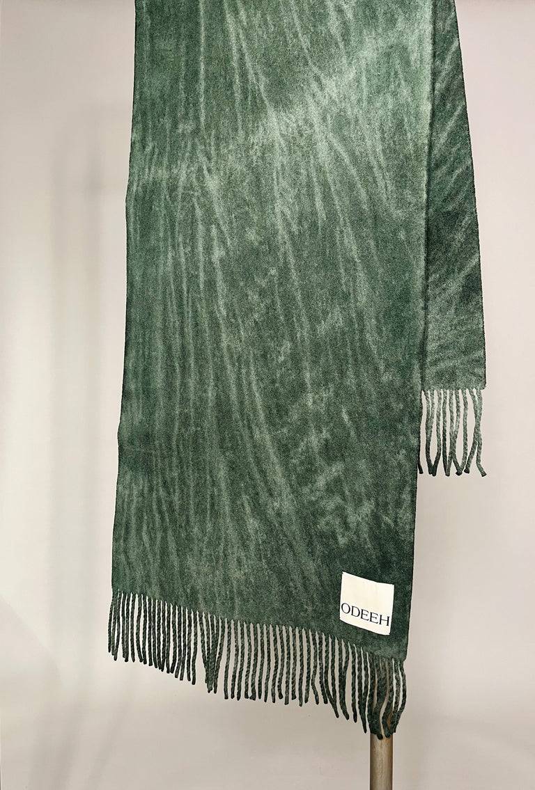 Odeeh Cold Dyed Schal, Forest
