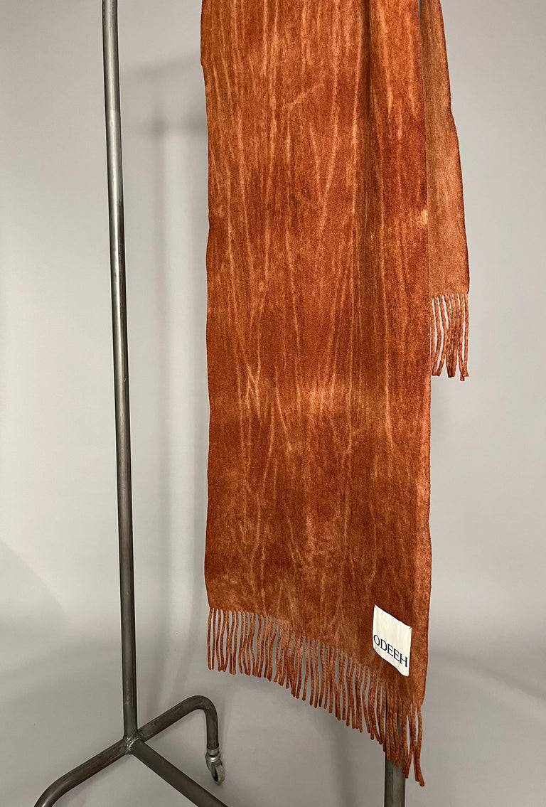 Odeeh Cold Dyed Schal, Toffee