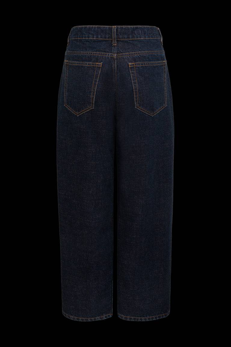 Odeeh Coloured Denim Jeans, Marine