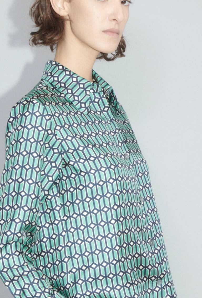 Odeeh Cuboids Bluse, Murano