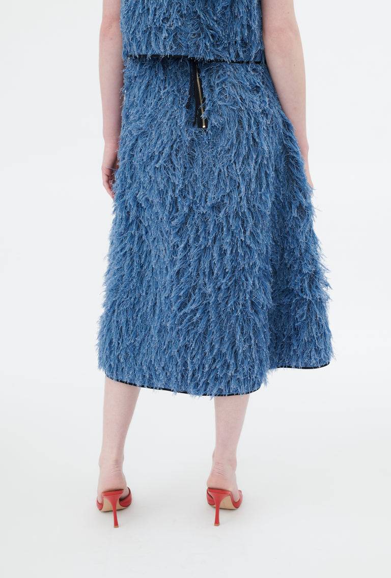 Odeeh Delavé Fringes Rock, Light Indigo