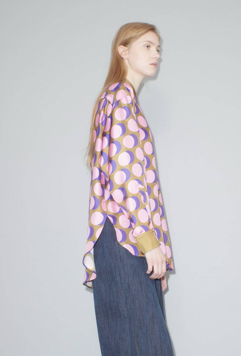 Odeeh Double Dot Bluse, Candy