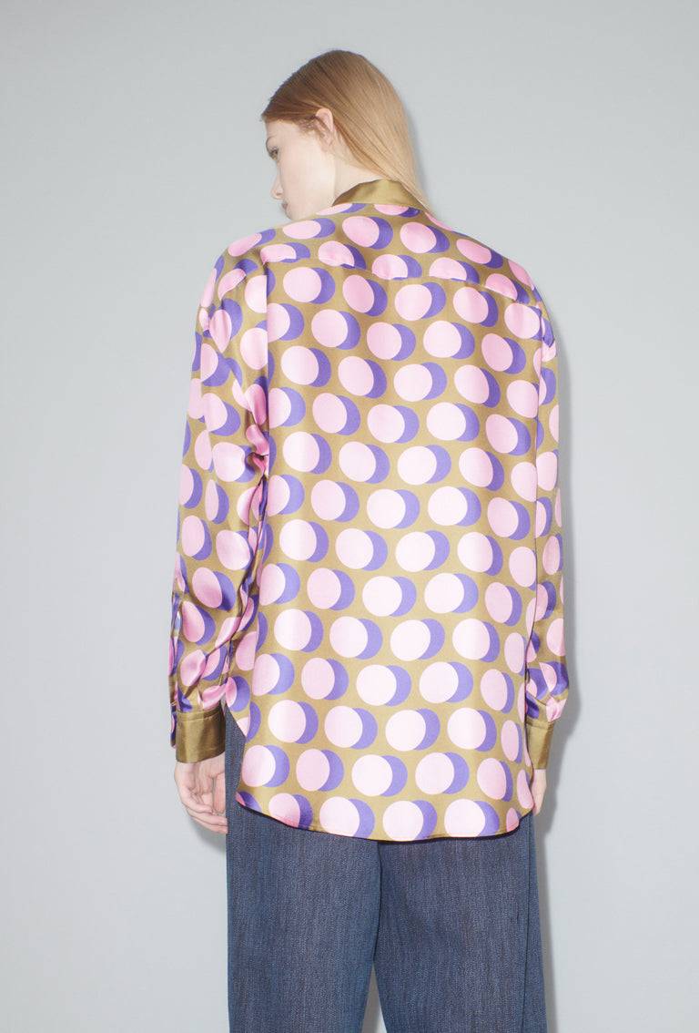 Odeeh Double Dot Bluse, Candy