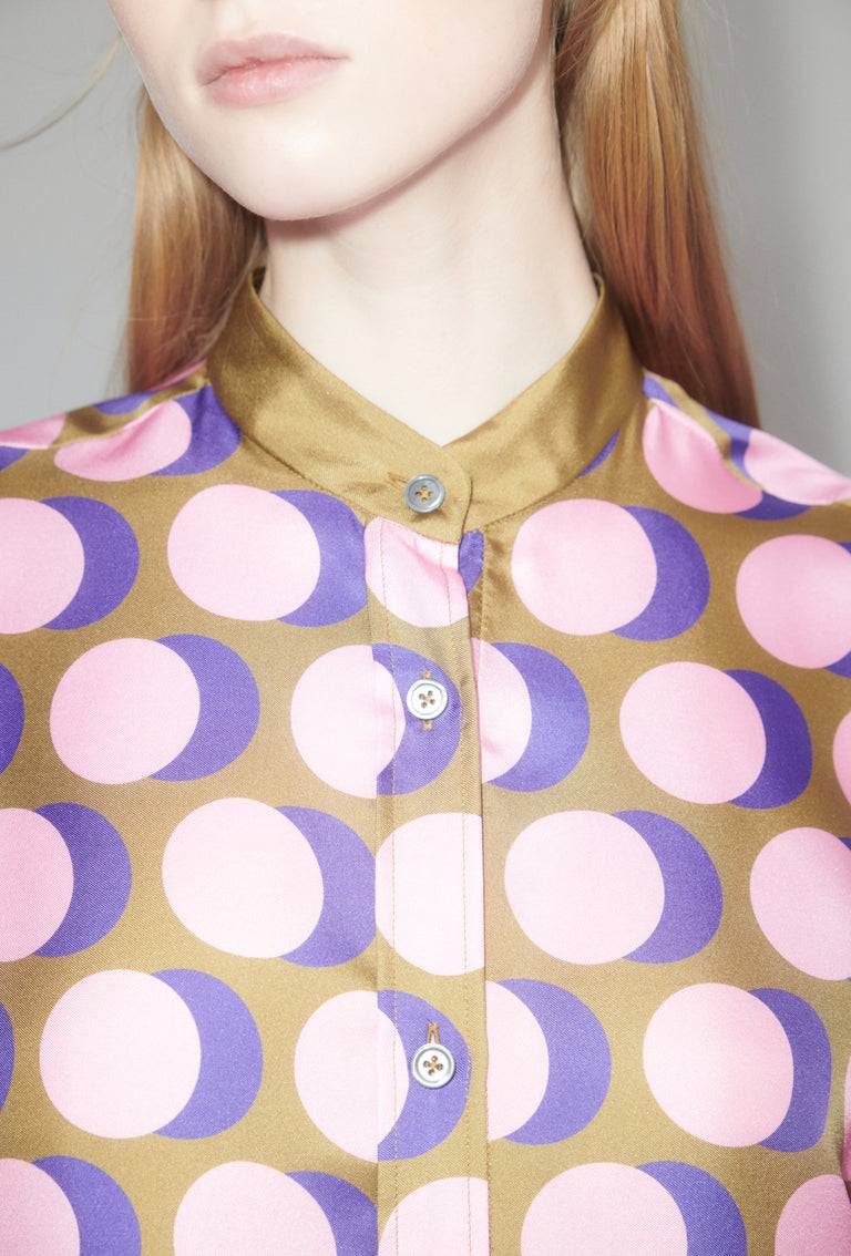 Odeeh Double Dot Bluse, Candy