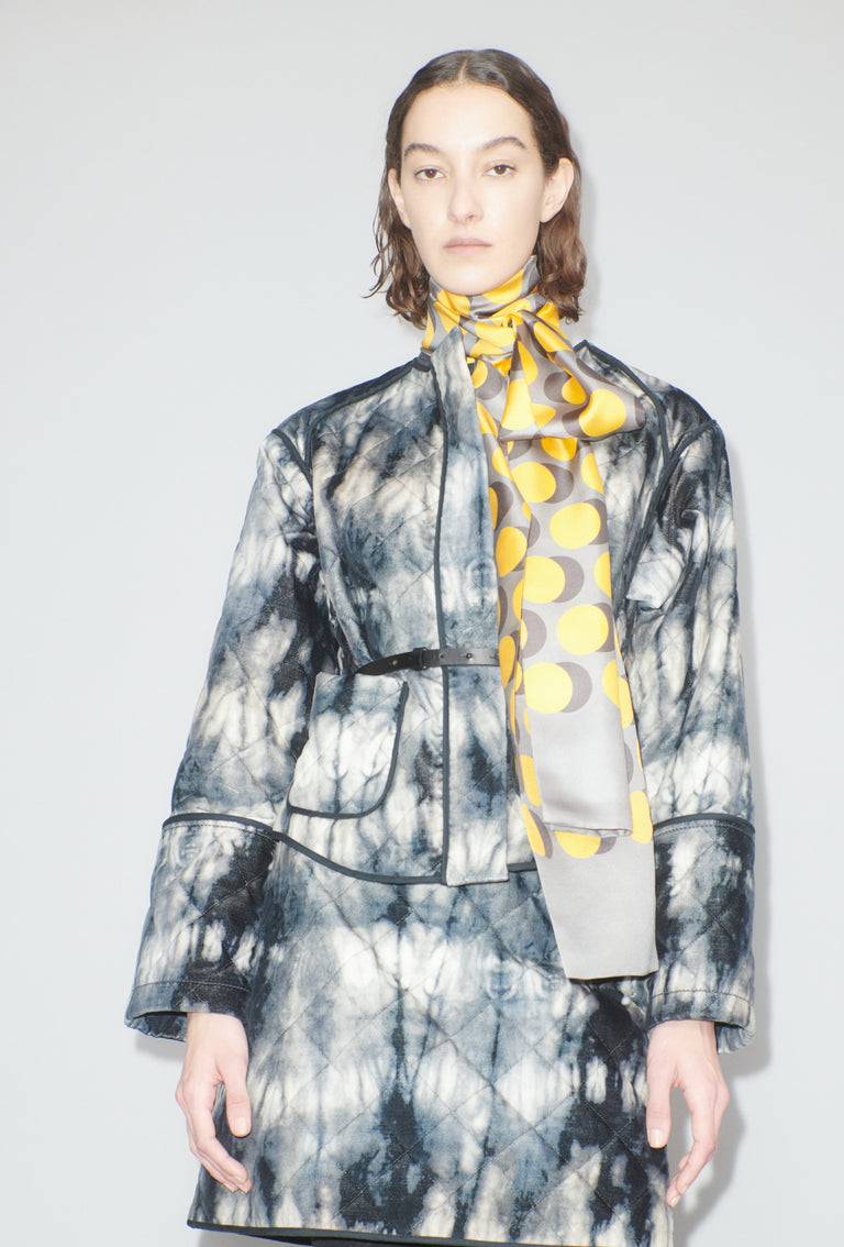 Odeeh Double Dot Schal, Golden Yellow