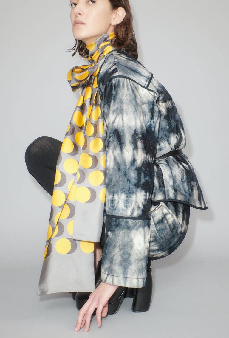 Odeeh Double Dot Schal, Golden Yellow