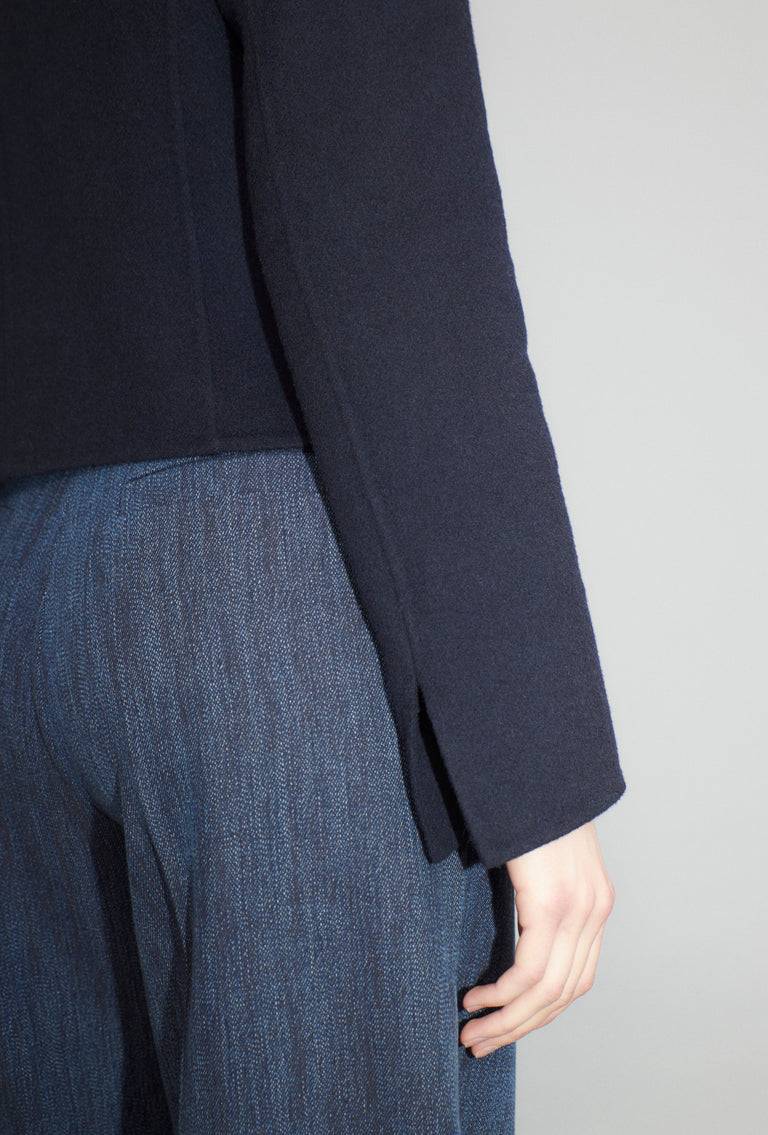 Odeeh Double Face Jacke, Navy