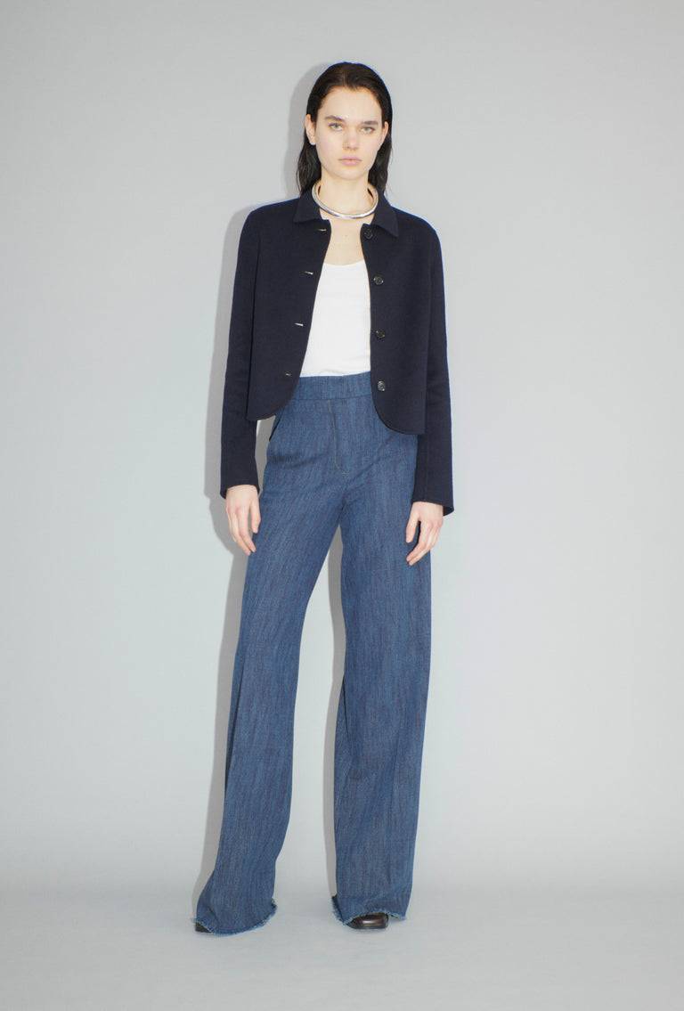 Odeeh Double Face Jacke, Navy