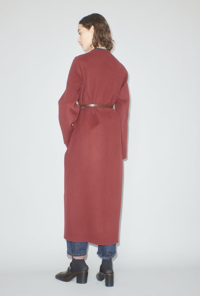 Odeeh Double Face Mantel, Marble Red