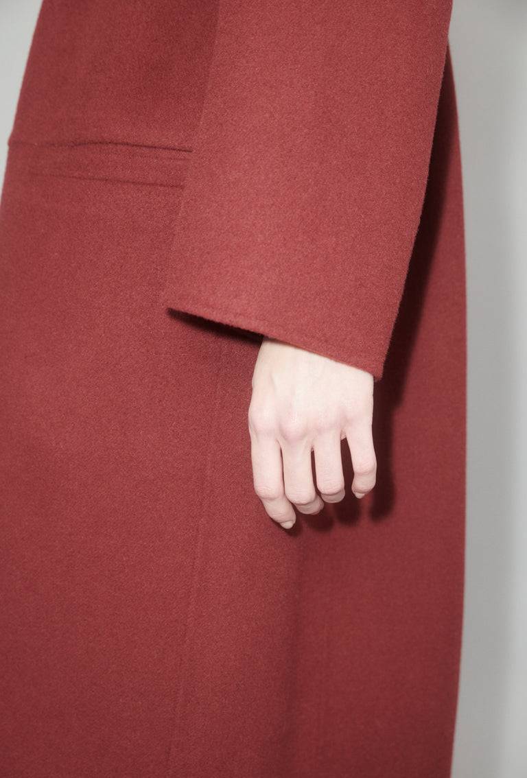 Odeeh Double Face Mantel, Marble Red