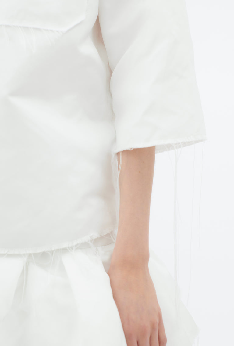 Odeeh Duchesse Bluse, White