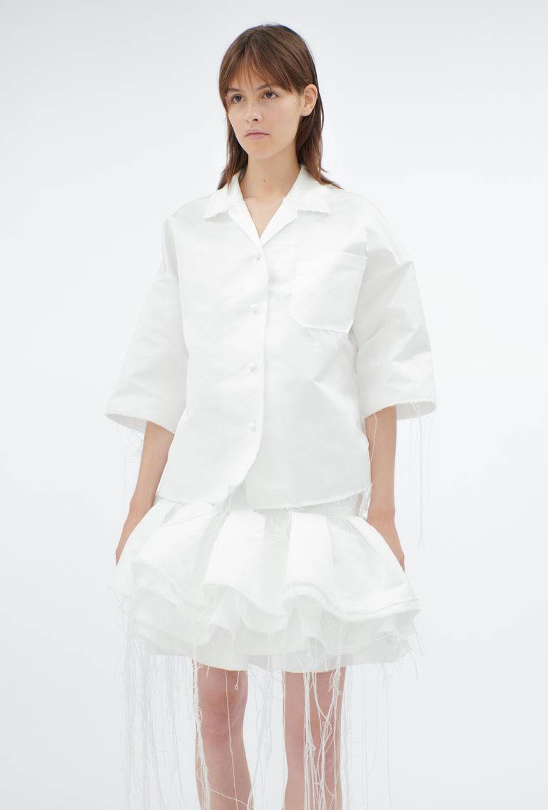 Odeeh Duchesse Bluse, White