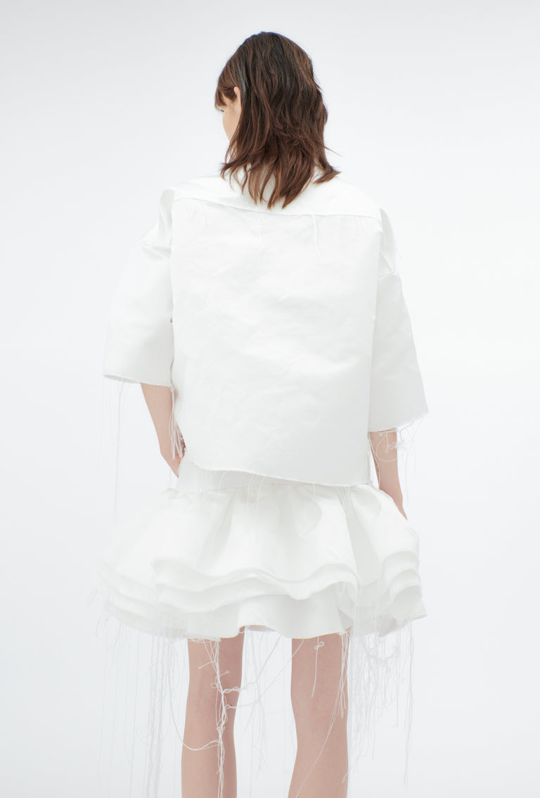 Odeeh Duchesse Bluse, White