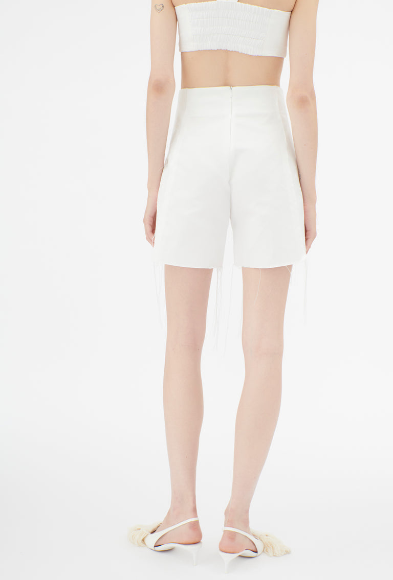 Odeeh Duchesse Hose, White