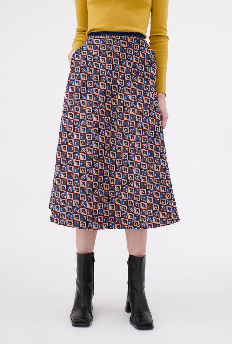 Odeeh Ethno Rhombs Rock, Sapphire