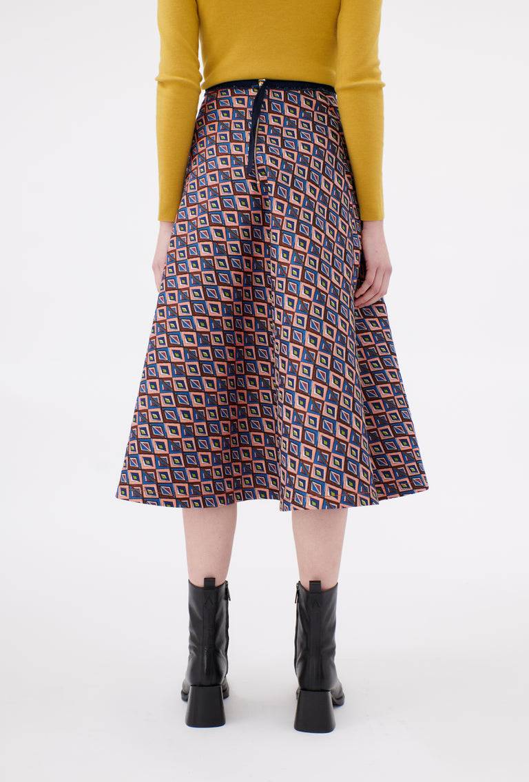 Odeeh Ethno Rhombs Rock, Sapphire