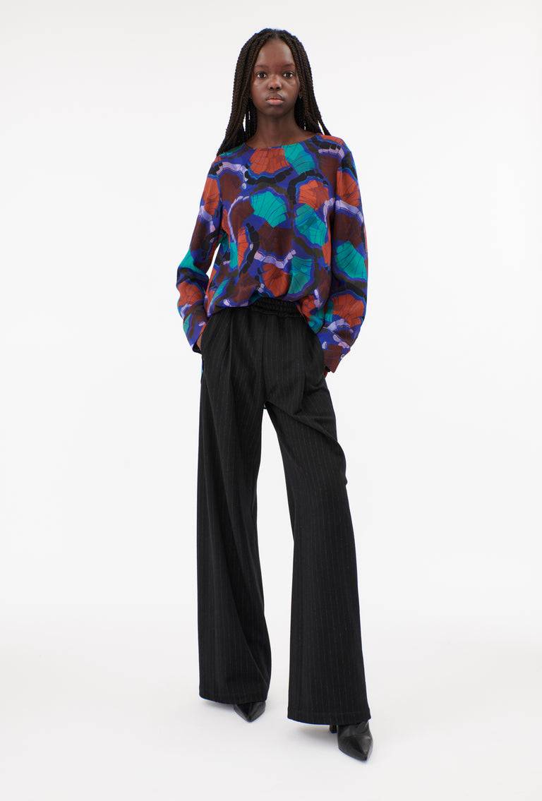 Odeeh Fans Bluse, Peacock