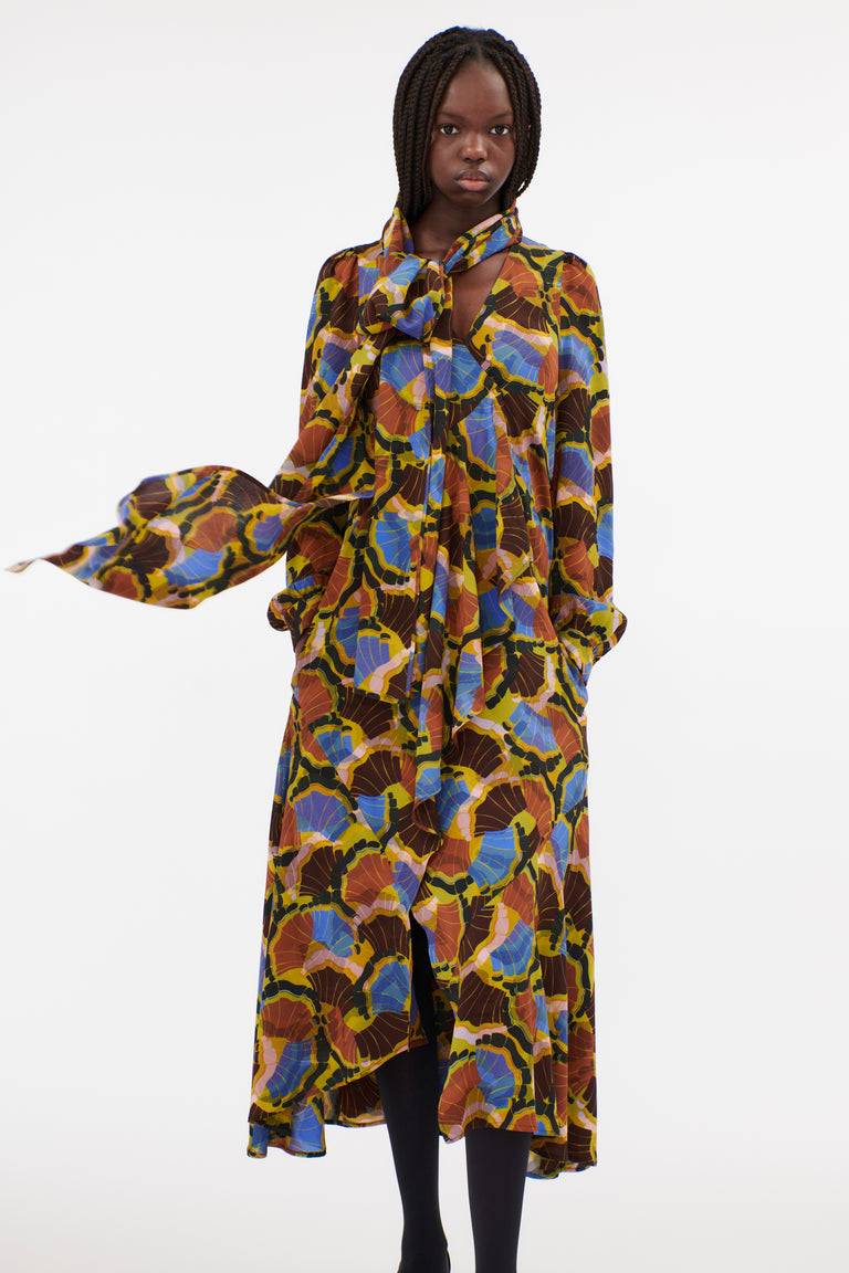 Odeeh Fans Kleid, Goldocker