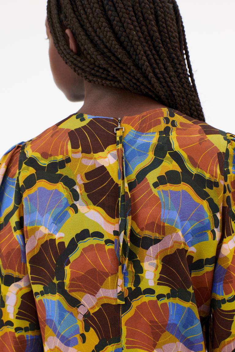 Odeeh Fans Kleid, Goldocker