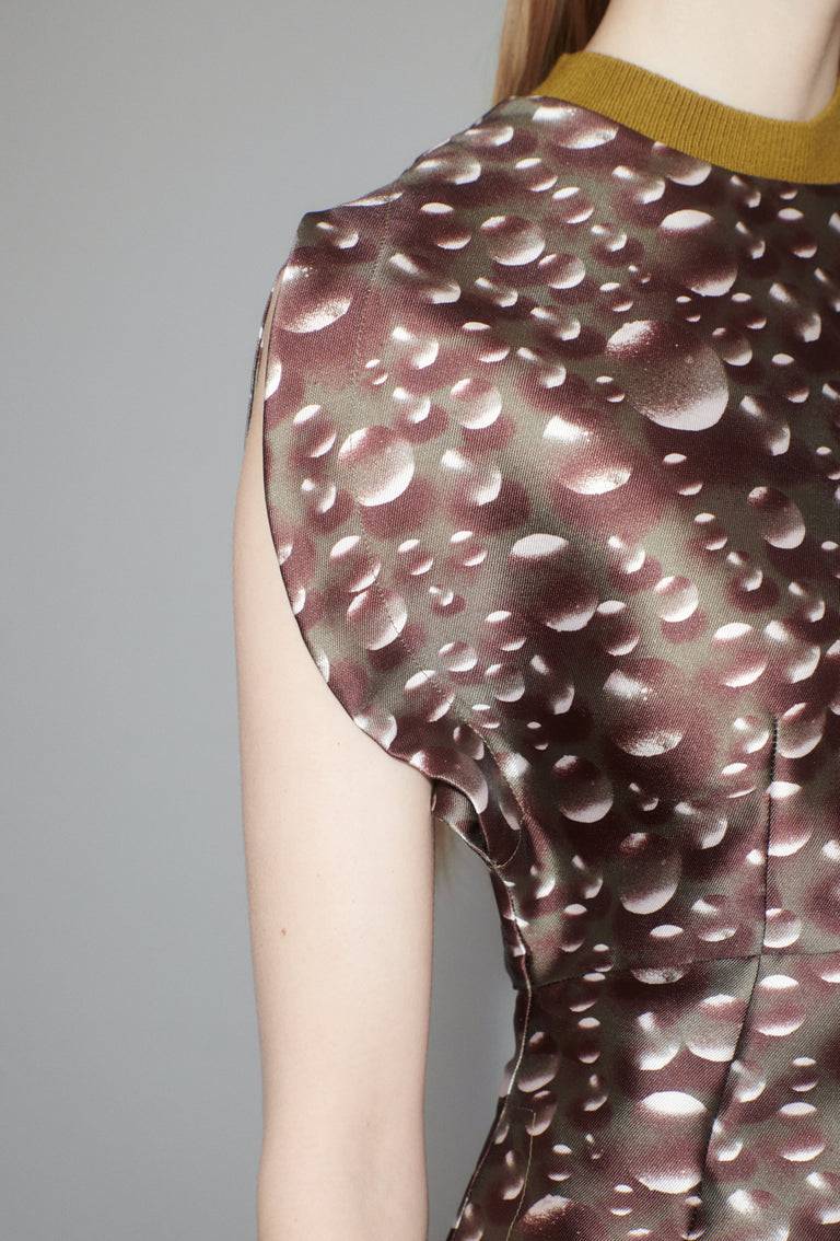 Odeeh Glass Bubbles Top, Aubergine