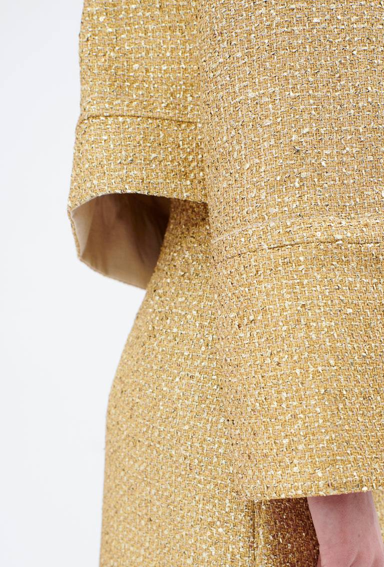 Odeeh Gold Brocade Jacke, Gold