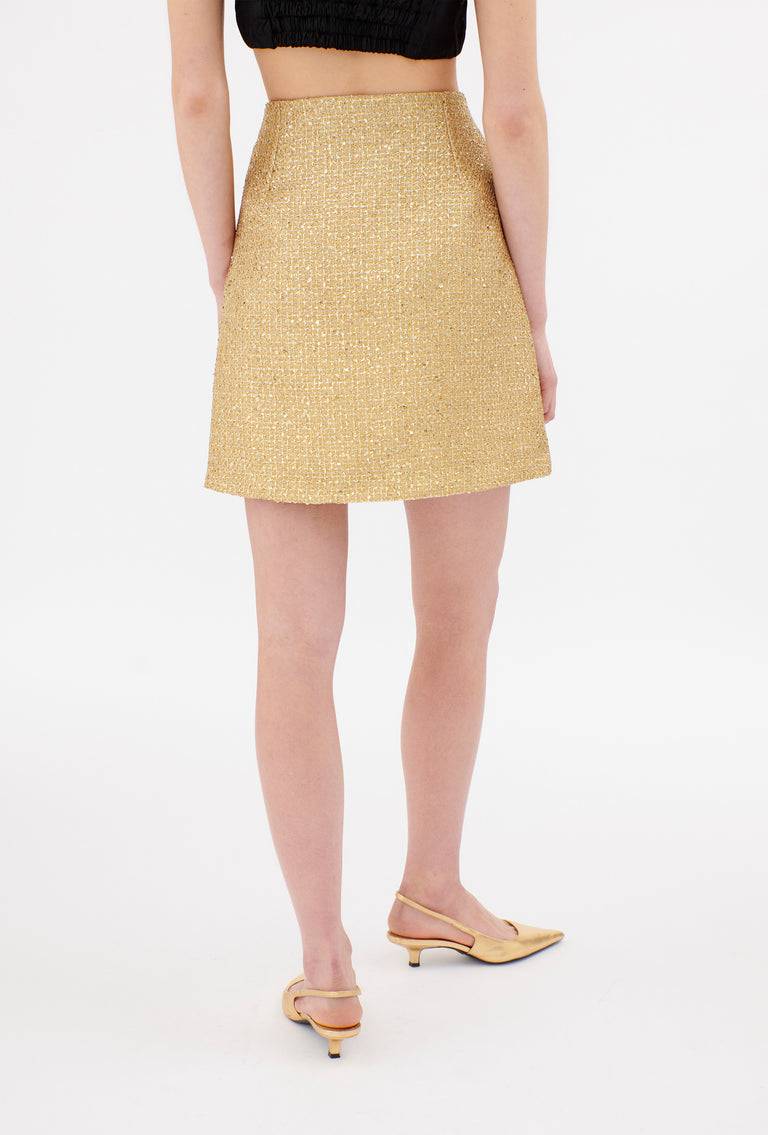 Odeeh Gold Brocade Rock, Gold