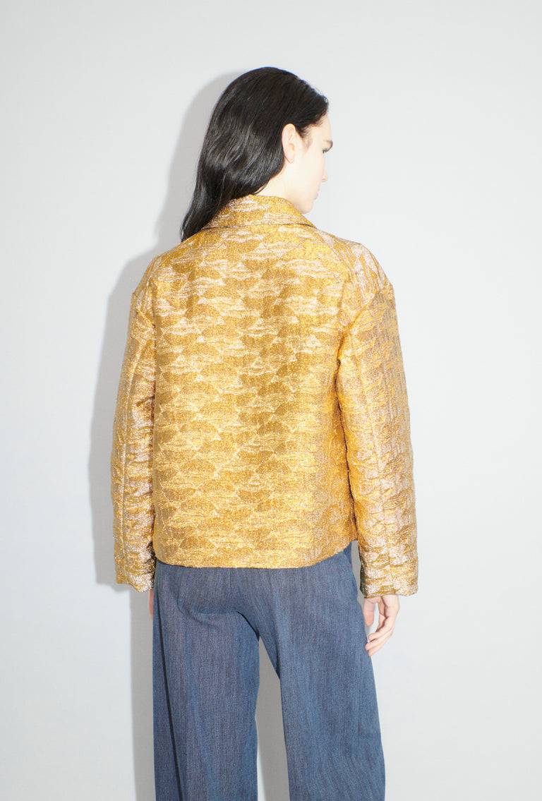 Odeeh Golden Flood Jacke, Gold