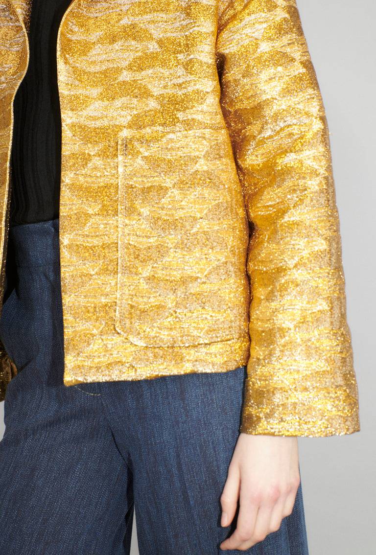 Odeeh Golden Flood Jacke, Gold