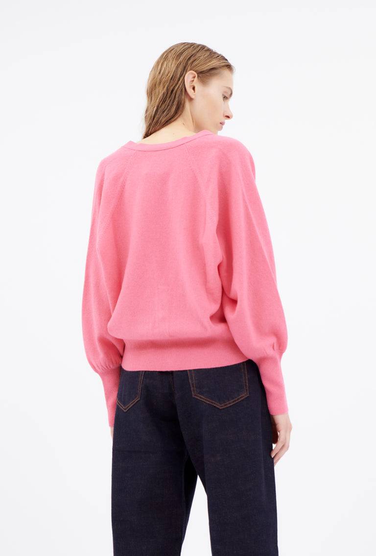 Odeeh Light Cashmere Cardigan, Candy