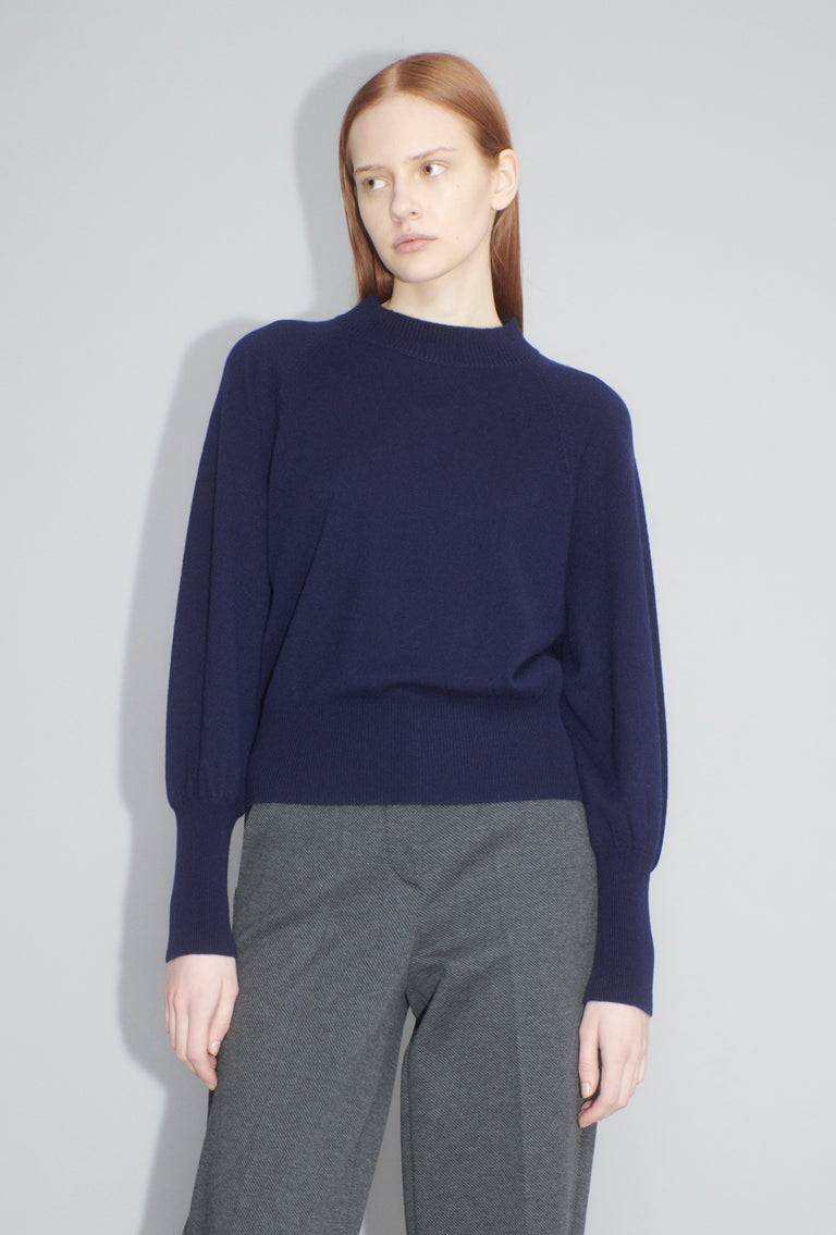 Odeeh Light Cashmere Pullover, Midnight