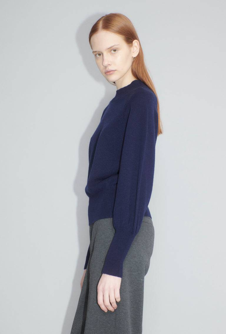 Odeeh Light Cashmere Pullover, Midnight