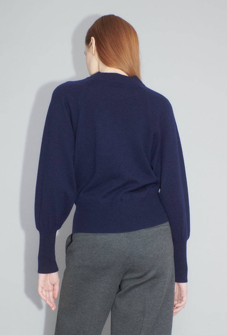 Odeeh Light Cashmere Pullover, Midnight