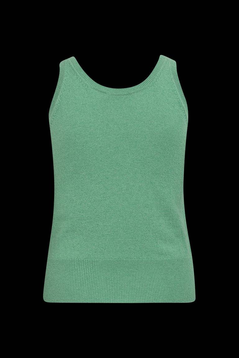 Odeeh Light Cashmere Top, Mermaid Green