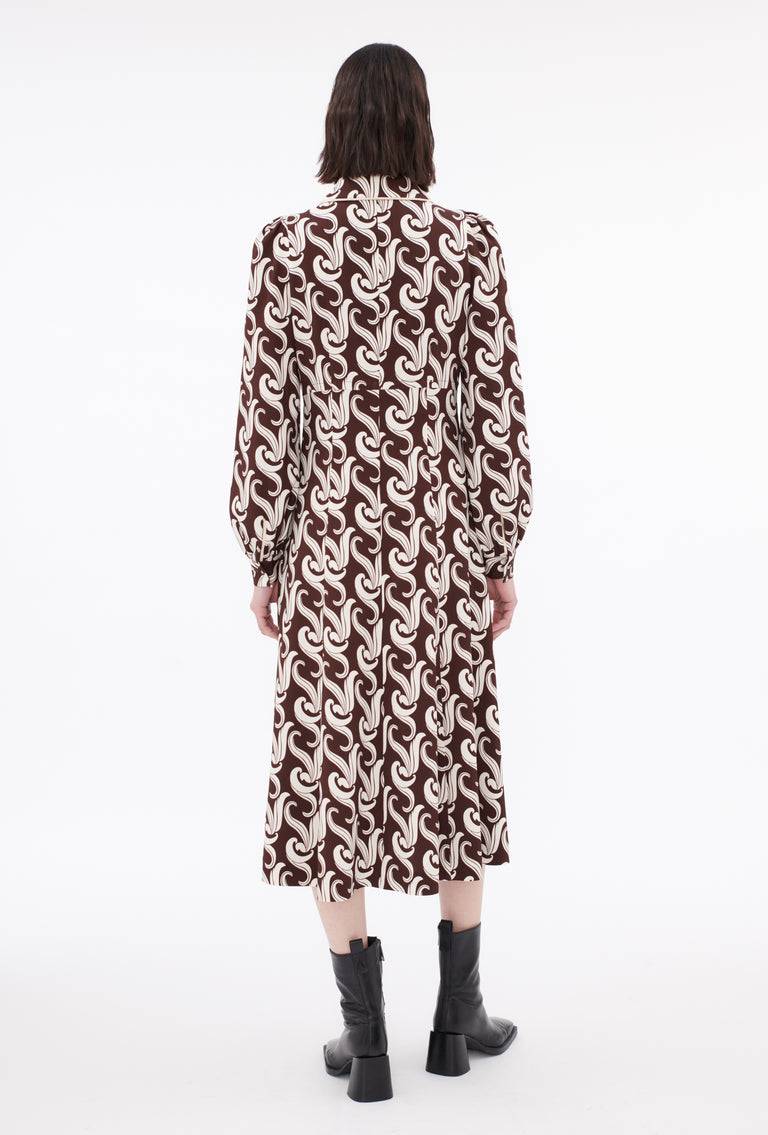 Odeeh Locks Kleid, Dark Chocolate