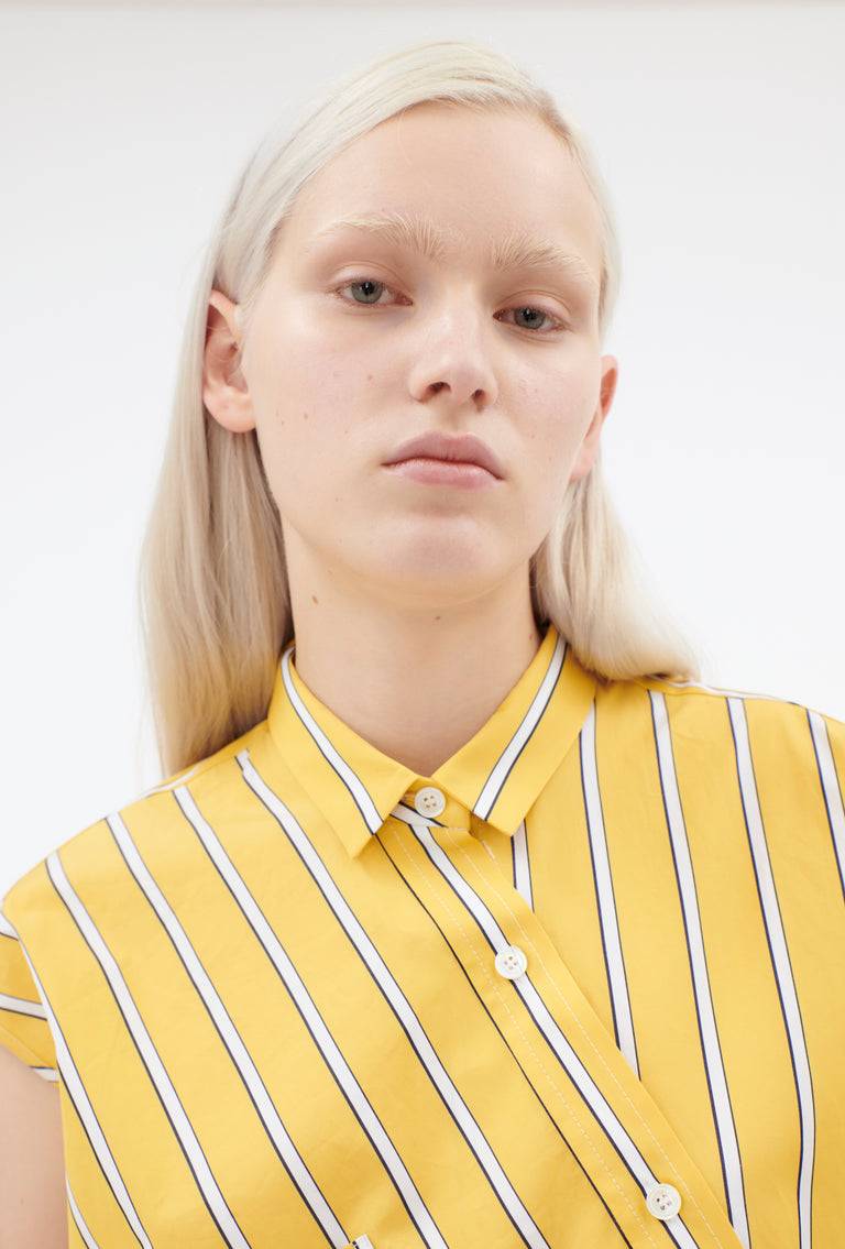 Odeeh Men's Stripe Bluse, Dandelion